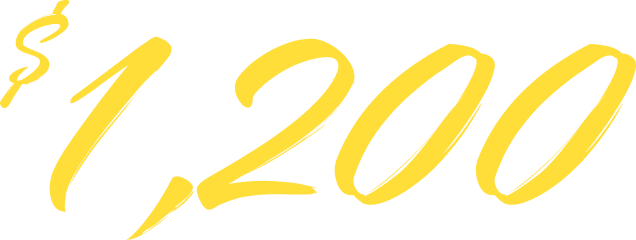 $1,200